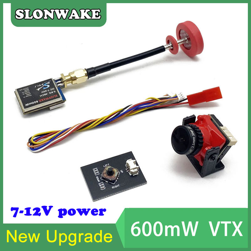 Drone Rc Camera - 5.8 グラム 48CH 600mW 調整可能な VTX-CAM