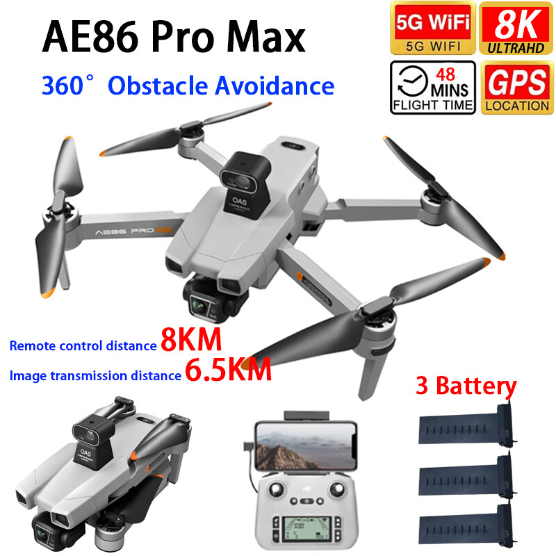 Drone Rc Team City - AERC AE86ProMax プロフェッショナルドローン GPS 5G WIFI