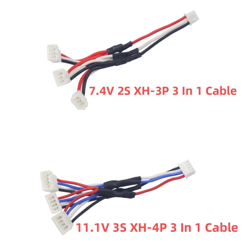Drone Rc Cable - MJX B3 RC ドローンバッテリー充電器 3-in-1 パラレル充電ケーブル