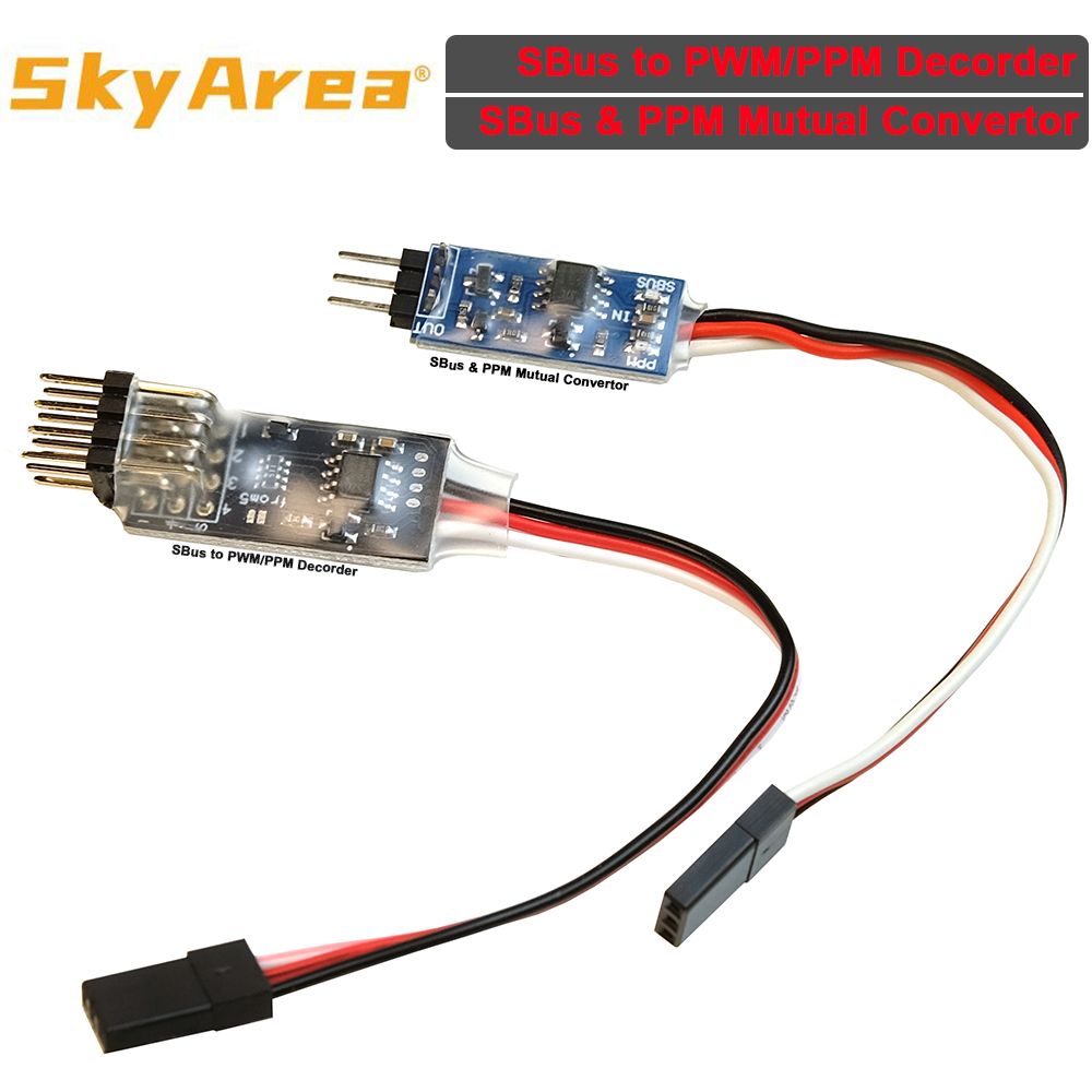 Frsky Receiver Module - Skyarea-sbus PPM Pwmデコーダー信号変換モジュール,Frsky用受信機コンバーター,elrs futaba rcドローン受信機