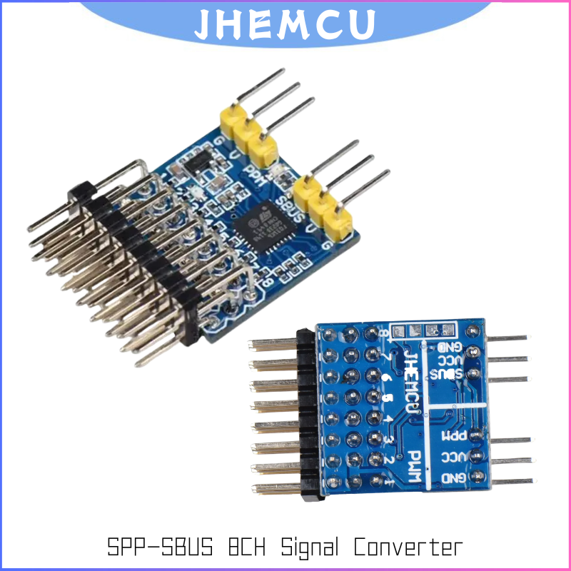 Frsky Receiver Module - JHEMCU SPP 8CH信号コンバーター、SBUS PPM PWMモジュール出力対応、Flysky Ia6B