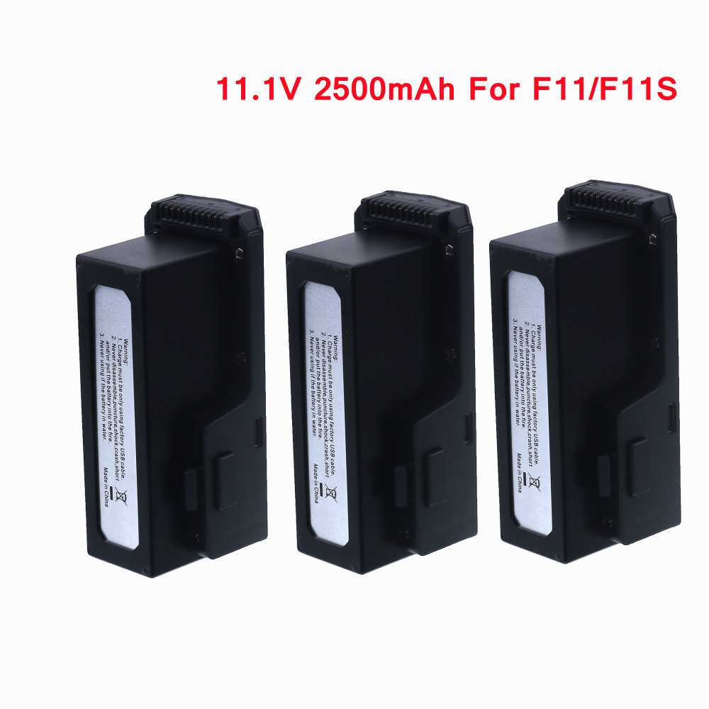 Drone Sjrc - Lipoバッテリー11.1v,2500mah,sjr/c sjrc f11/f11 pro,sjrc f11s/f11s pro/f11s
