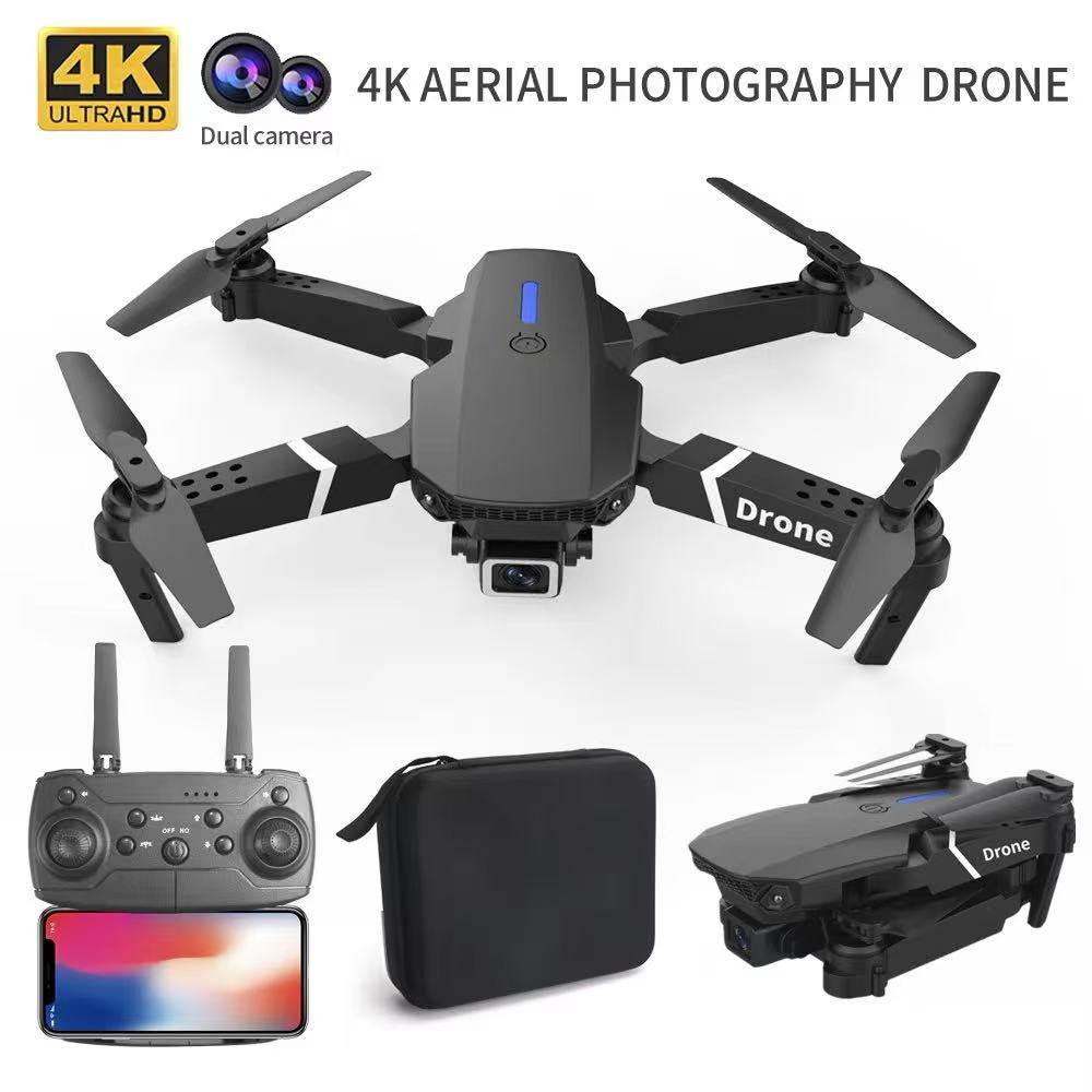 Drone Rc Team City - プロフェッショナルドローン E88 4k 広角 HD カメラ