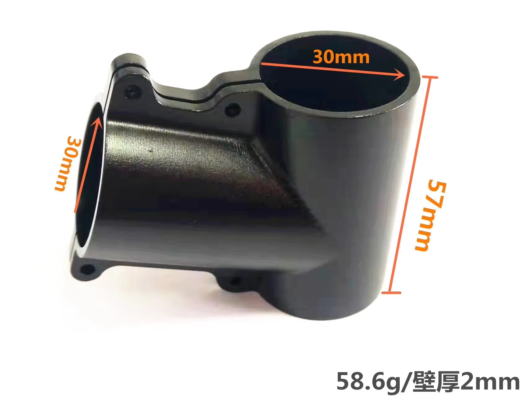 Drone Rc Not Connected - 1pc 3方向ジョイントカーボンチューブ T クランプ接続クランプ、RC マルチロータードローン用、アルミニウム合金 T
