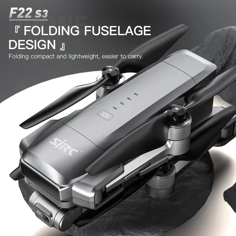 Drone Sjrc - SJRC F22 S3 pro 折りたたみ式RCクアッドコプター 子供向け