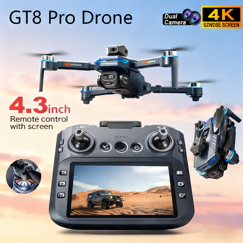 Drone Gt8 Rc - 新型ドローン 4K HD GT8 カメラ 障害物回避