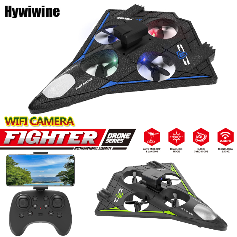 Drone Rc Fighter Jet - カメラ付きRC飛行機 ドローン 2.4Gリモコンヘリコプター EPPフォーム戦闘機 グライダー航空機おもちゃ 大人子供向け