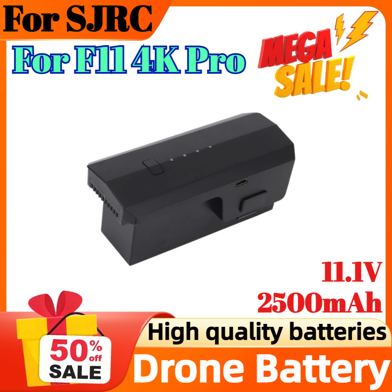 Drone Sjrc - 2500mAh 11.1V ドローンバッテリー SJRC F11 Pro