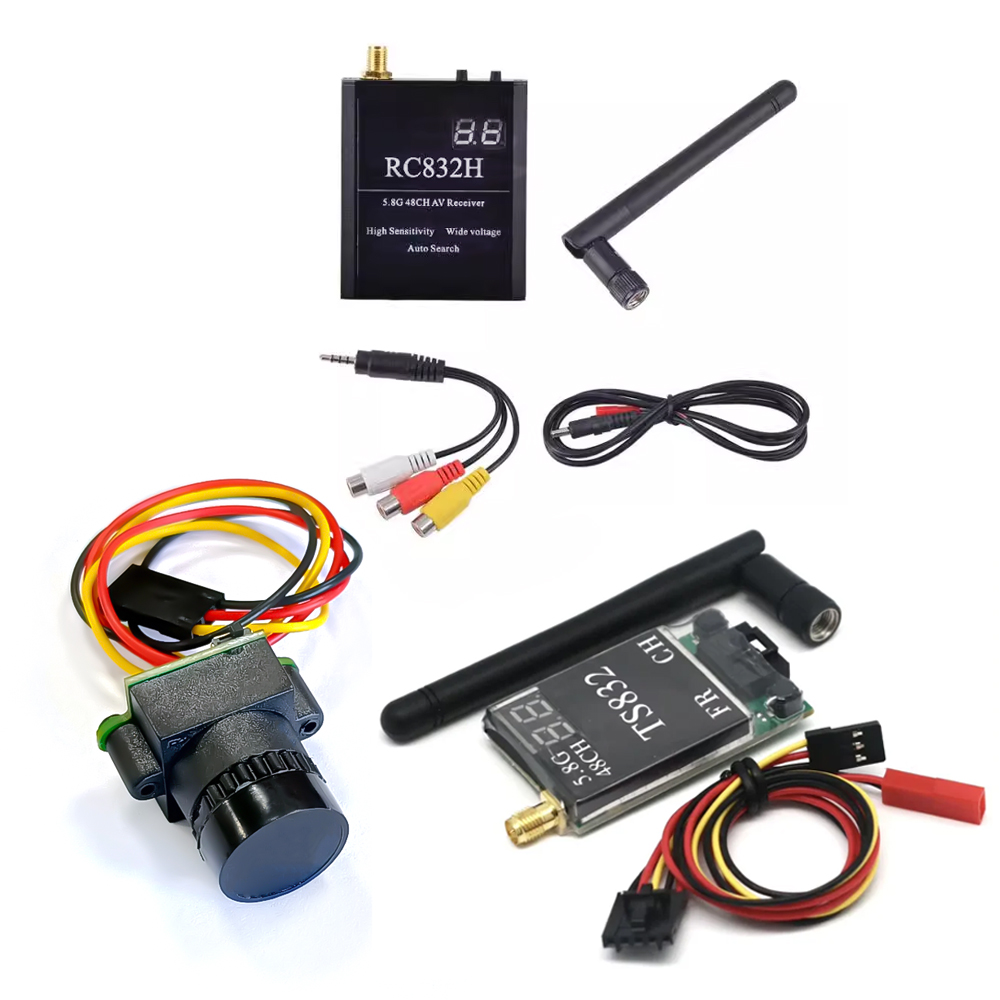 Drone Rc Camera - TS832 レシーバー +RC832 +1000TVL カメラ 48CH