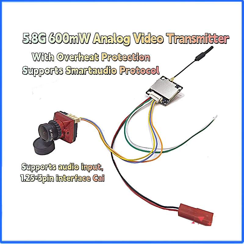 SLONWAKE FPVスーツ 5.8G 600mW VTX - Drone Rc Camera のレビューと価格