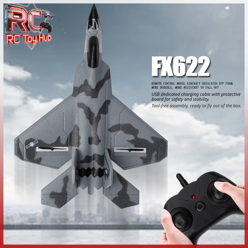 Fx622 RC戦闘機フォームグライダー固定翼リモコン航空機 - Drone Rc Fighter Jet のレビューと価格
