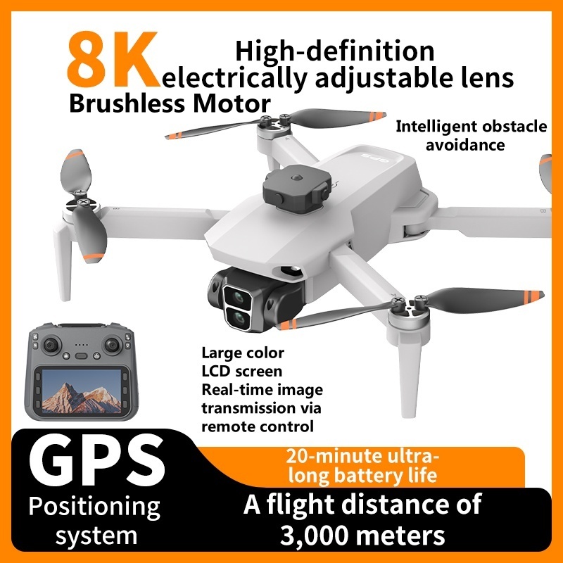 8K ESCカメラ搭載、障害物回避、GPS自動帰還、折りたた - Drone Rc Foldable のレビューと価格