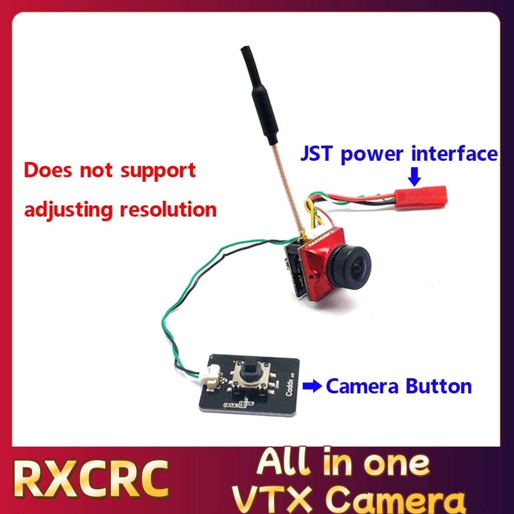 RXCRC 5.8Gモジュール送信機400mW VTX Ca - Drone Rc Camera のレビューと価格