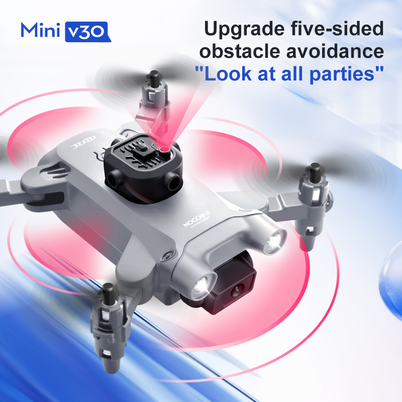 ミニ V30 WiFi FPV ドローン 4K HD デュア - Drone Rc Team City のレビューと価格