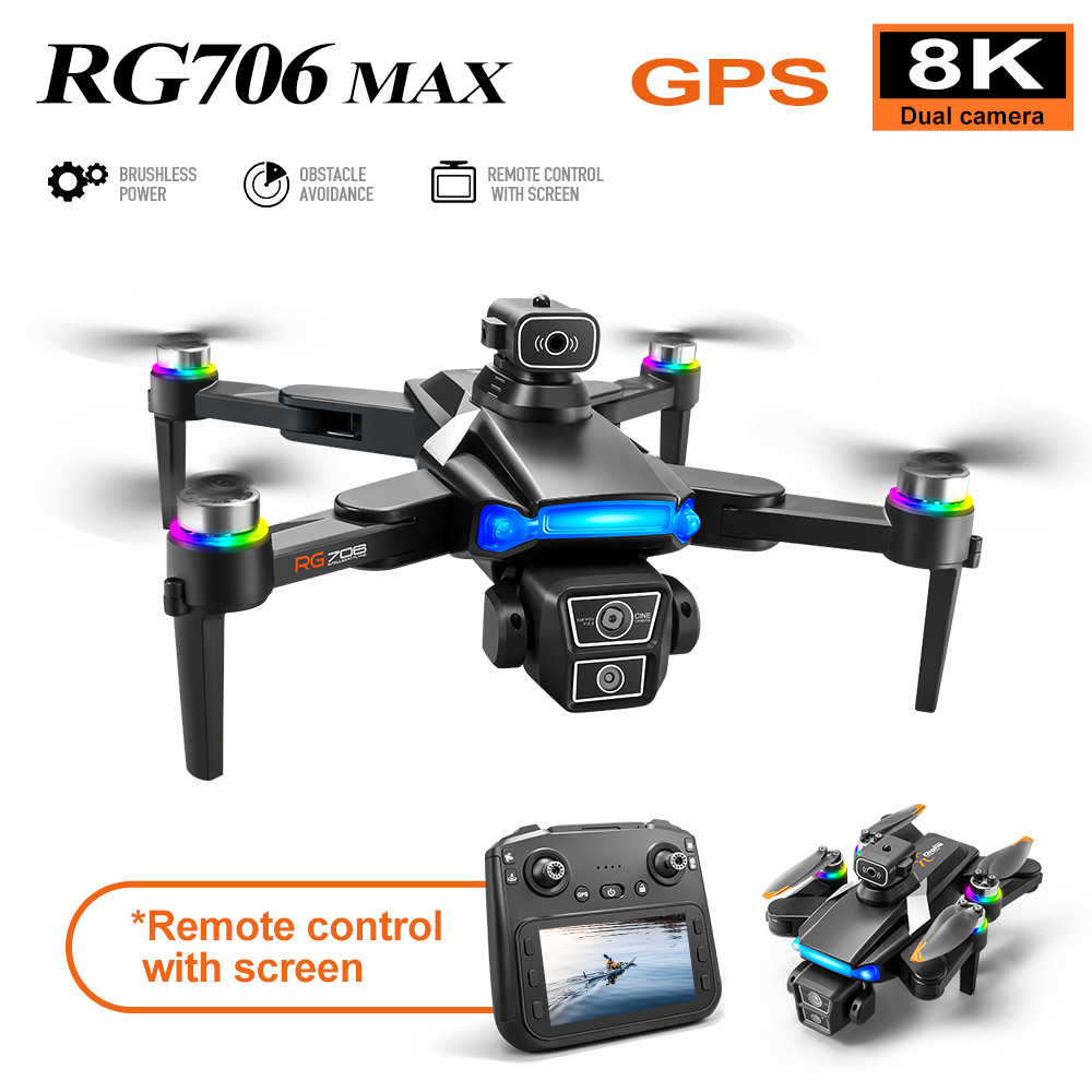 JJRC RG706 Max GPSドローン 8K HDデュ - Drone Aircraft Jjrc のレビューと価格