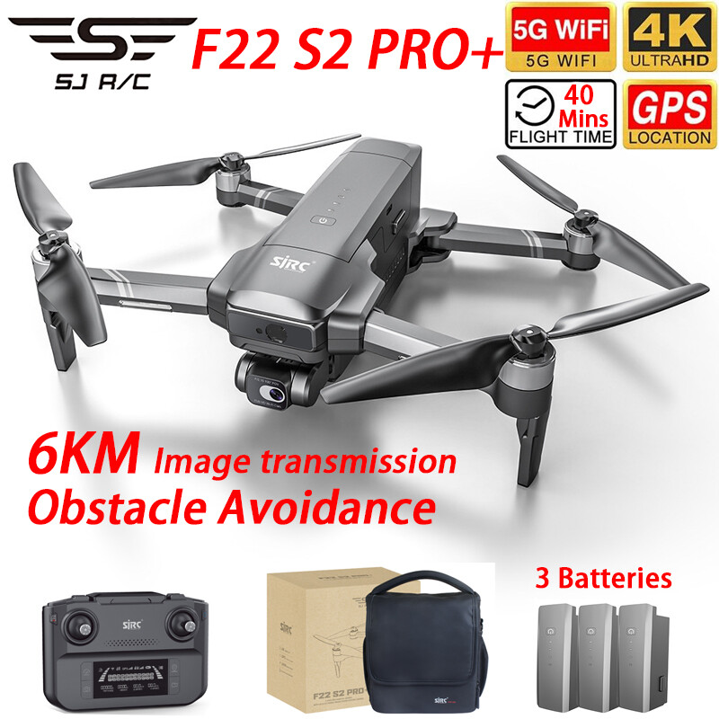 SJRC F22 S2 PRO+ ドローン GPS 6KM  - Drone Sjrc のレビューと価格