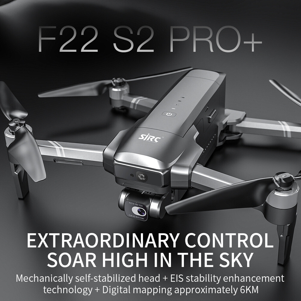 SJRC F22 S2 PRO+ ドローン GPS 6KM  - Drone Sjrc のレビューと価格