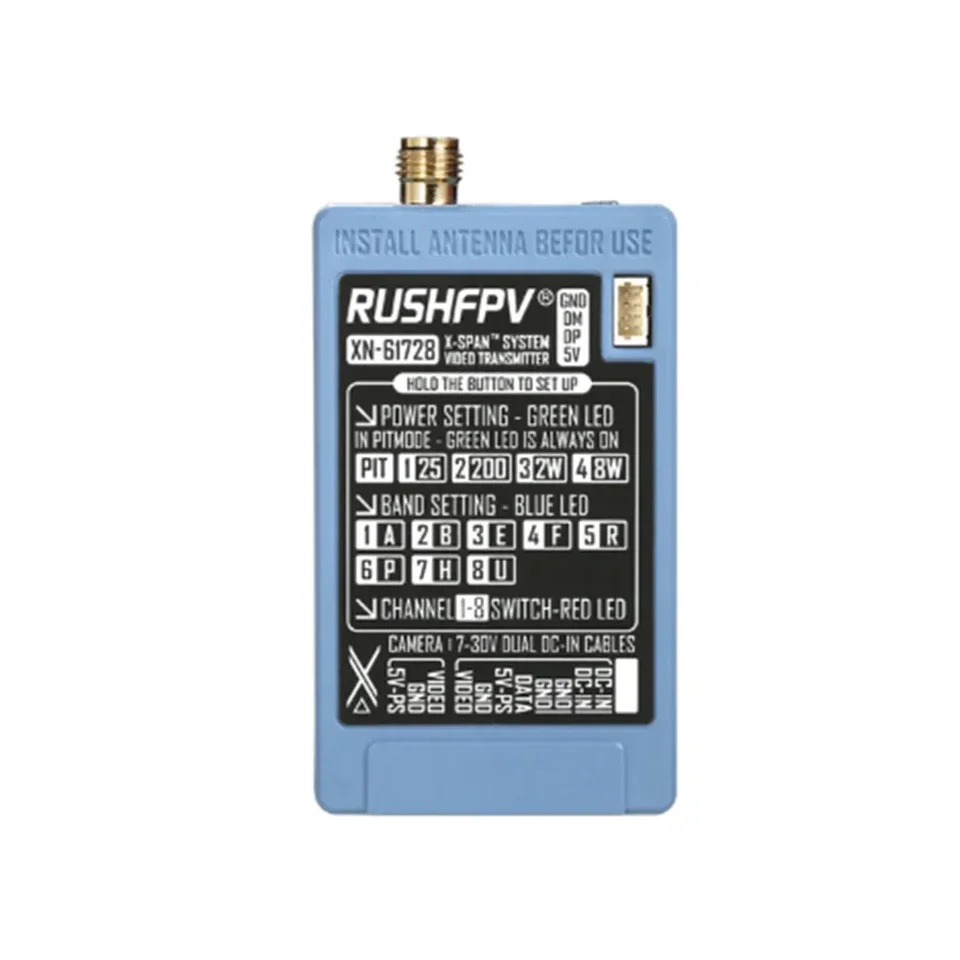 8W FPV VTX ビデオトランスミッター 6.1-7GH - Vtx Video Transmitter のレビューと価格