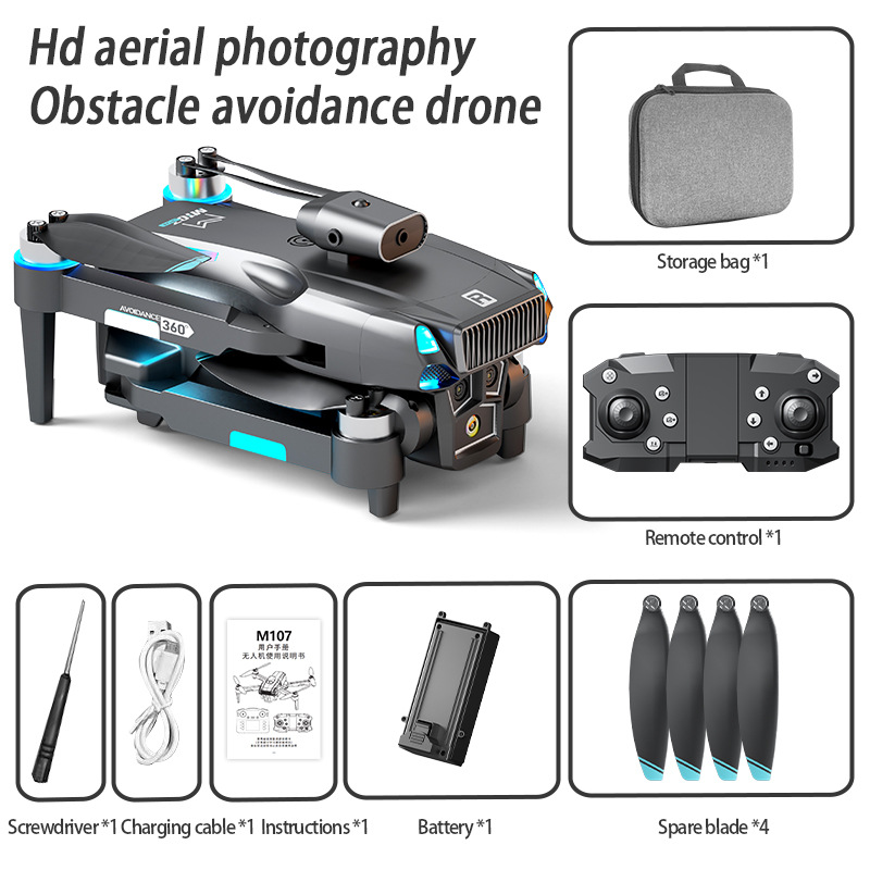 M107折りたたみ式RCドローン - デュアルHDカメラ、ブ - Drone Rc Foldable のレビューと価格