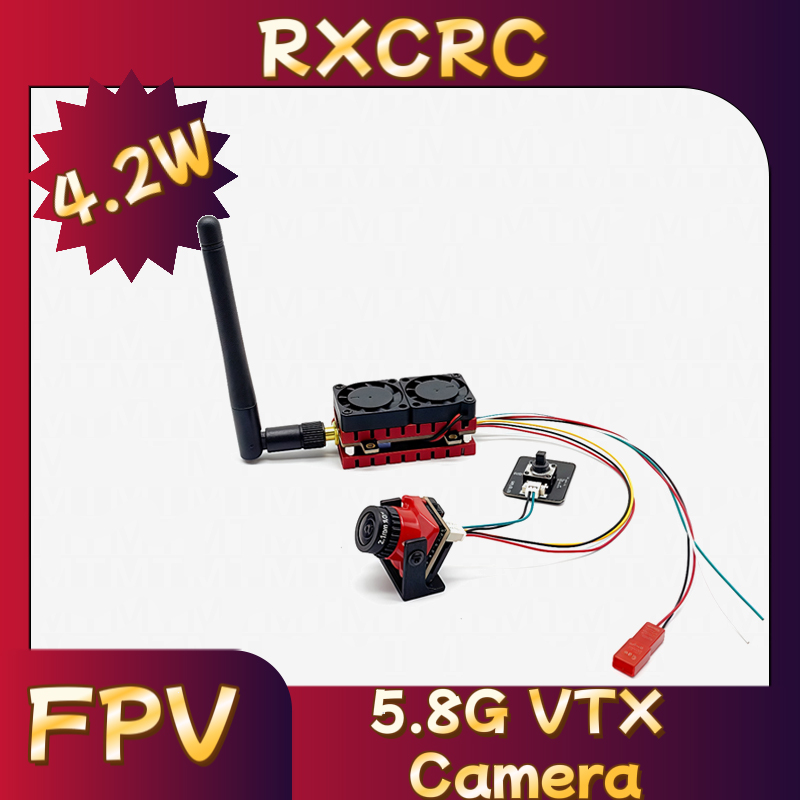 RXCRC 5.8G 48CH 4.2WハイパワーVTX送信 - Drone Rc Camera のレビューと価格