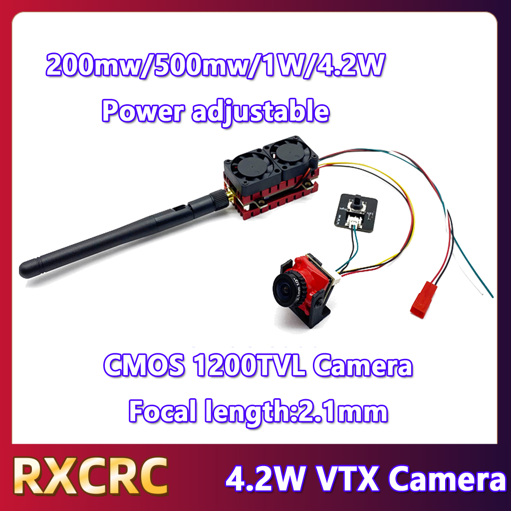 RXCRC 5.8G 48CH 4.2WハイパワーVTX送信 - Drone Rc Camera のレビューと価格