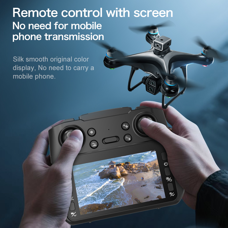 Bexine New Z3 GPSドローン、4.3インチスク - Drone Rc Foldable のレビューと価格