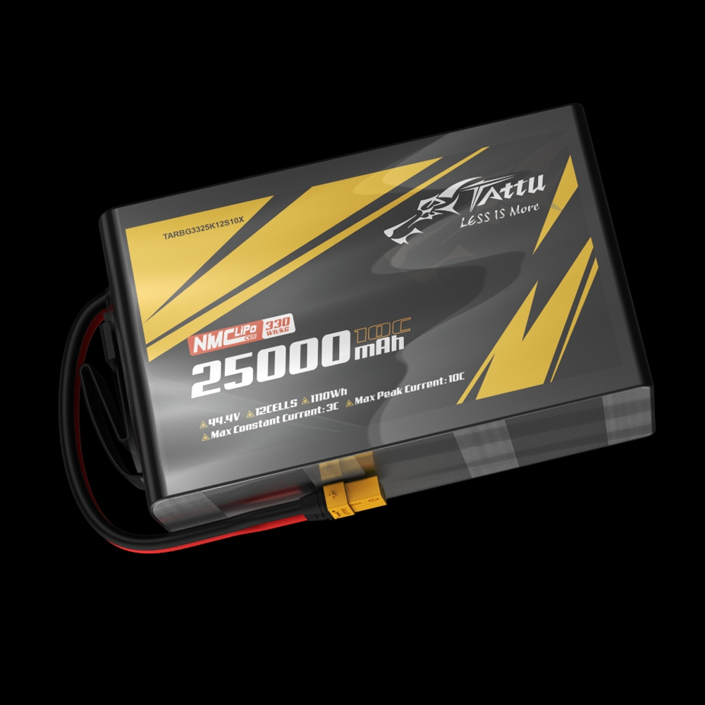 TATTU 25000mAh 10C 44.4V 12S 3 - Heavy Lift Drone Frame のレビューと価格