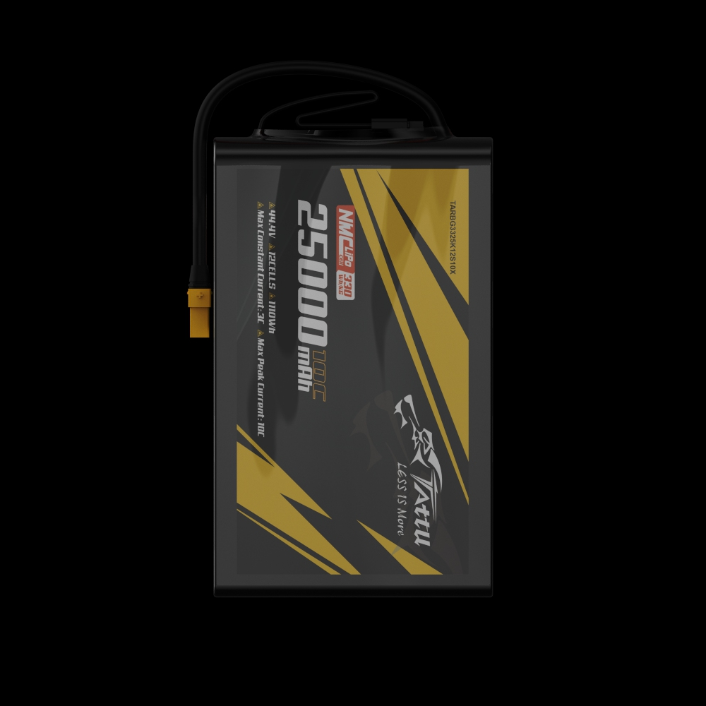 TATTU 25000mAh 10C 44.4V 12S 3 - Heavy Lift Drone Frame のレビューと価格