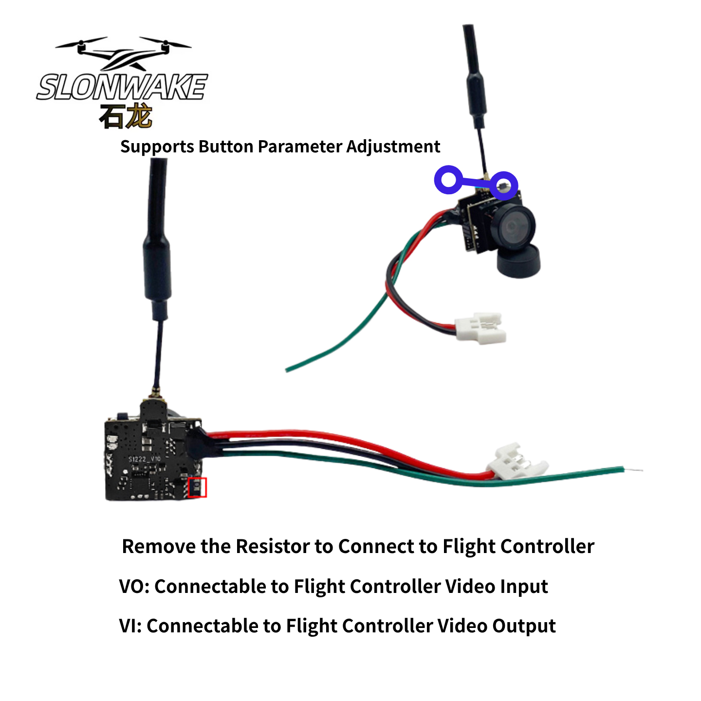 SLONWAKE 5.8G アナログビデオ伝送カメラ 200 - Drone Rc Camera のレビューと価格