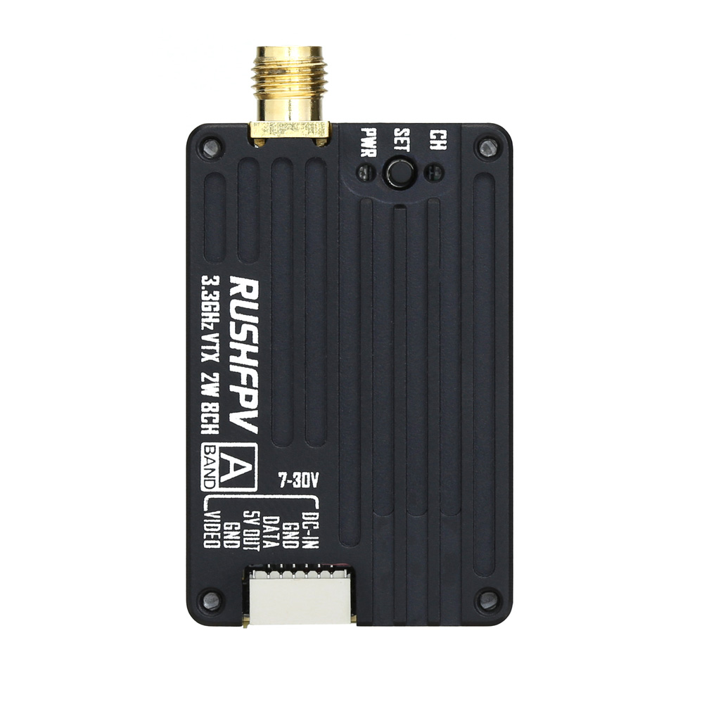 RUSHFPV 3.3G 2W VTX送信機 FPV送信機受 - Drone Rc Remote のレビューと価格