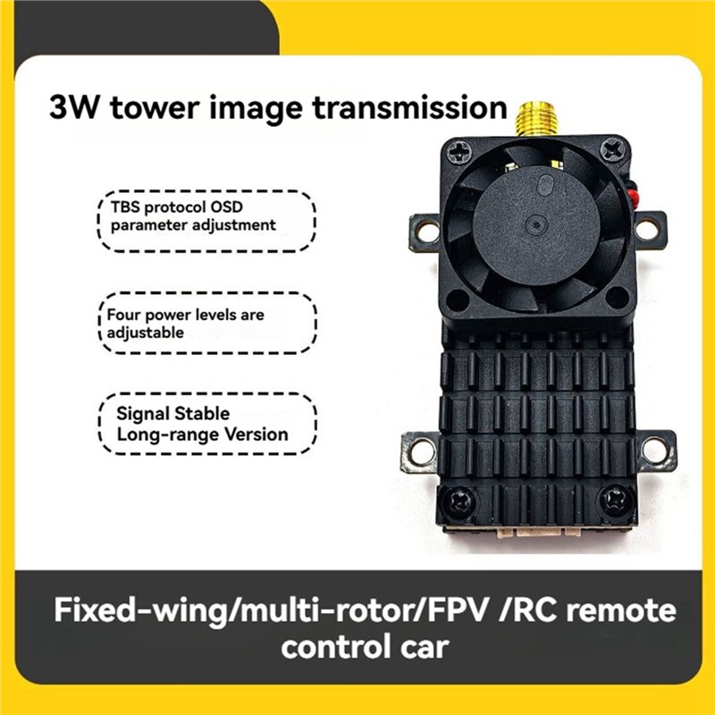 【新規ユーザー限定】5-20KM FPV長距離レーシングドロ - Vtx Video Transmitter のレビューと価格