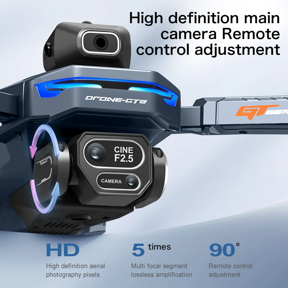 レノボ GT8 ドローン 8K プロフェッショナルデュアルカ - Drone Gt8 Rc のレビューと価格