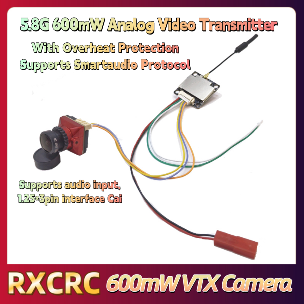 RXC 5.8G 600mW パワー VTX トランスミッタ - Drone Rc Camera のレビューと価格