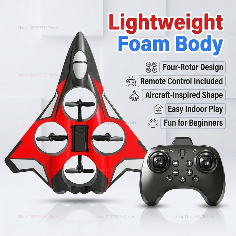 新型2.4G RCヘリコプター戦闘機EPPフォームグライダー - Drone Rc Fighter Jet のレビューと価格