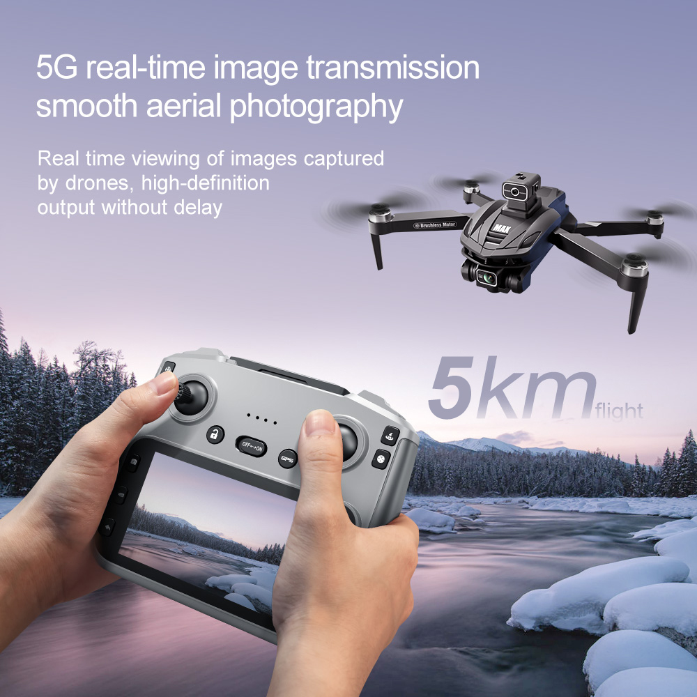 V168 PRO Max GPS ドローン 8K プロフェッ - Drone Rc Explorer のレビューと価格