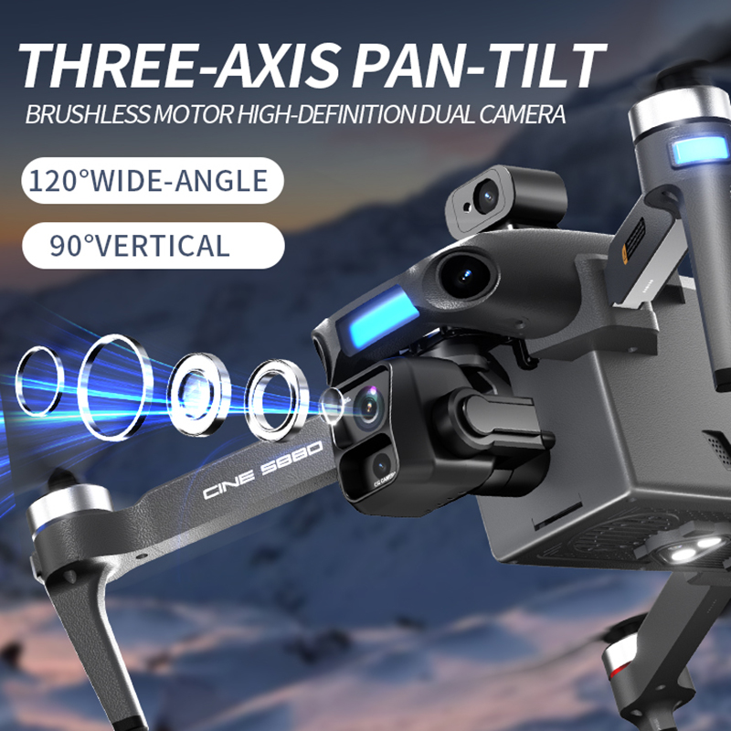 2026年新型8Kデュアルカメラドローン、5.5インチ大型ス - Drone Rc Team City のレビューと価格