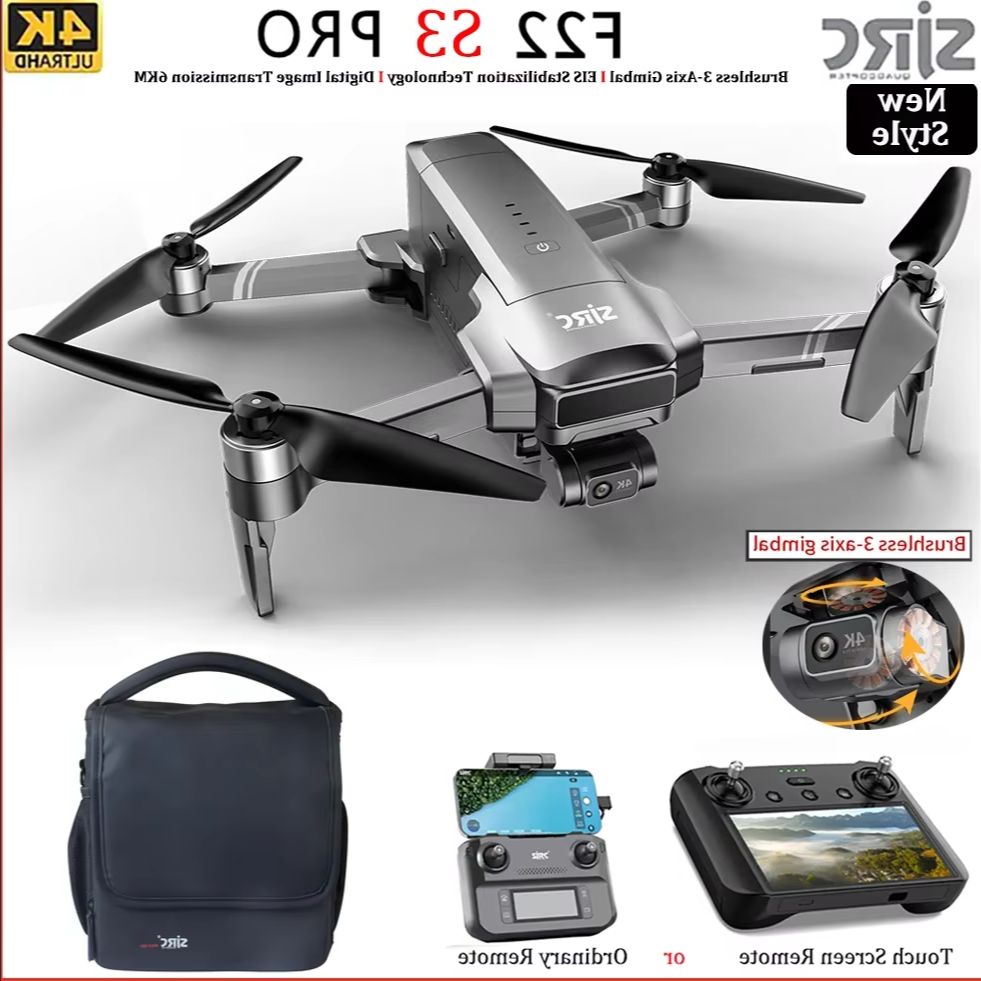 SJRC F22 S3 pro 折りたたみ式RCクアッドコプ - Drone Sjrc のレビューと価格