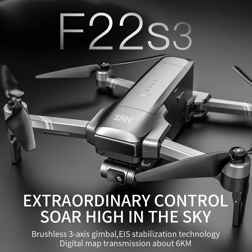 SJRC F22 S3 pro 折りたたみ式RCクアッドコプ - Drone Sjrc のレビューと価格