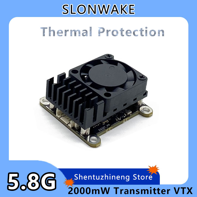 新しいアップグレード版 5.8Ghz 2W 調整可能なFPV - Vtx Video Transmitter のレビューと価格