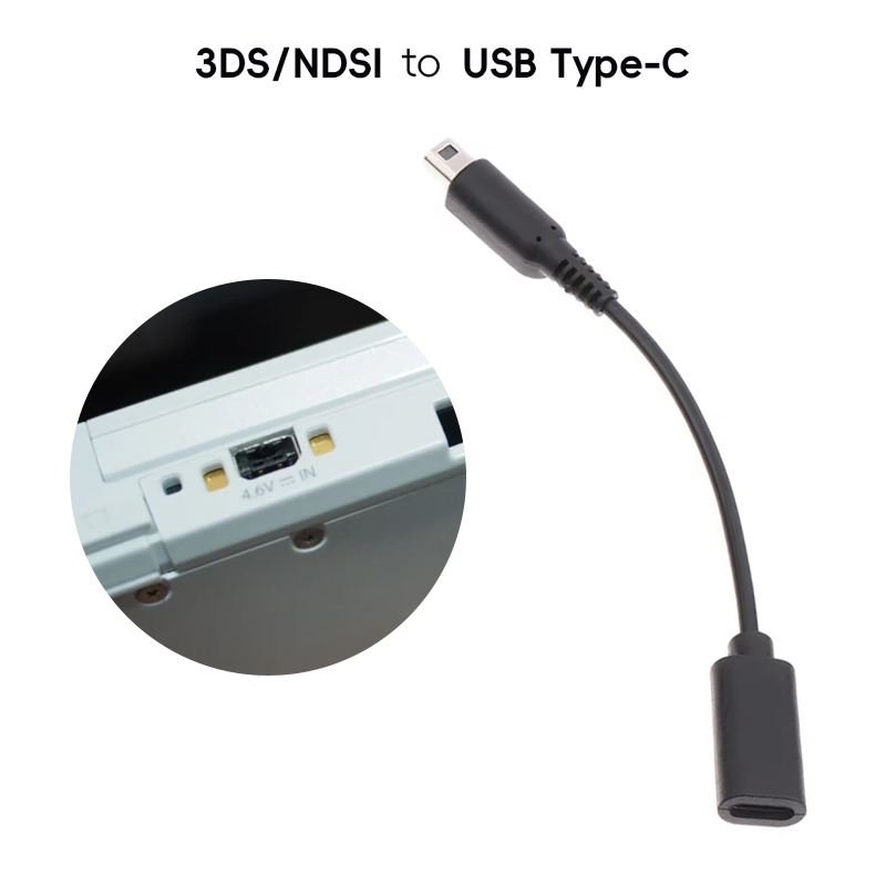Type-C to 3DS 充電ケーブル DSI 2DS 新 - Drone Xl Rc のレビューと価格