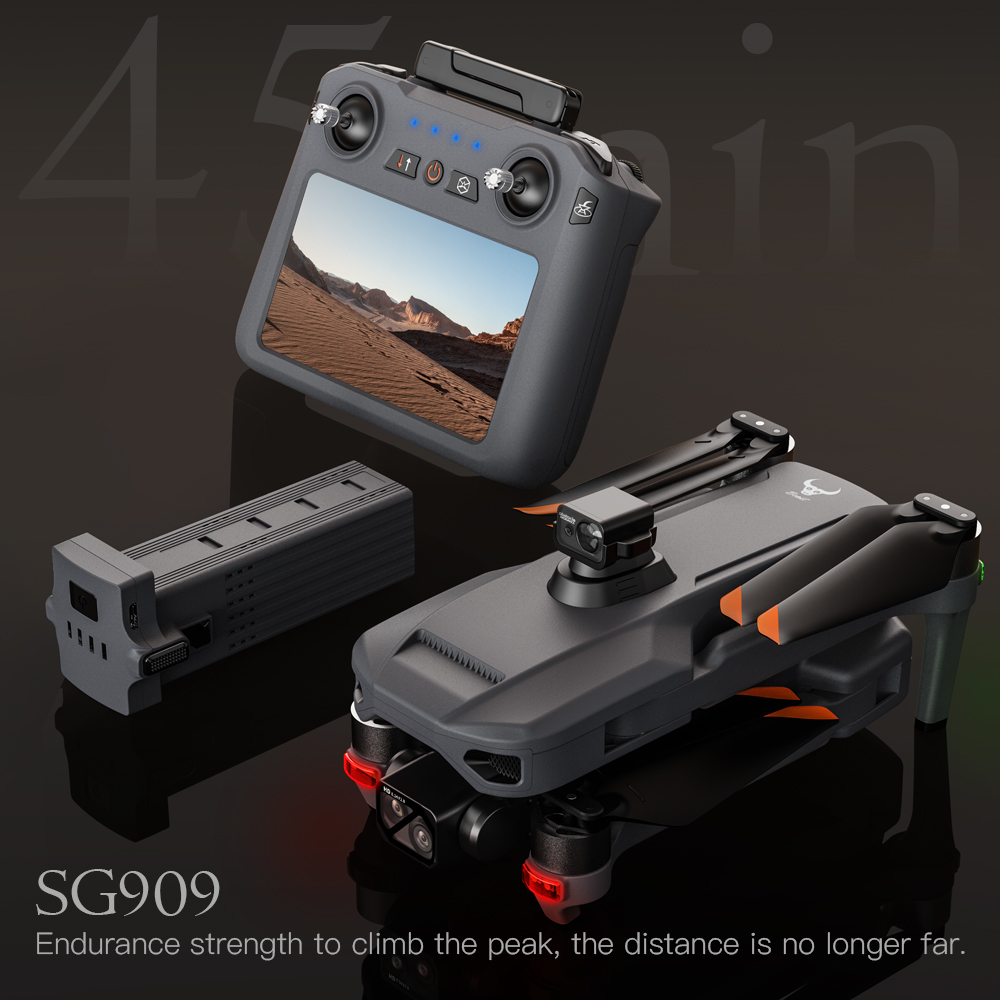 Teeggi SG909 MAX GPS ドローン 4K カ - Drone Rc Team City のレビューと価格