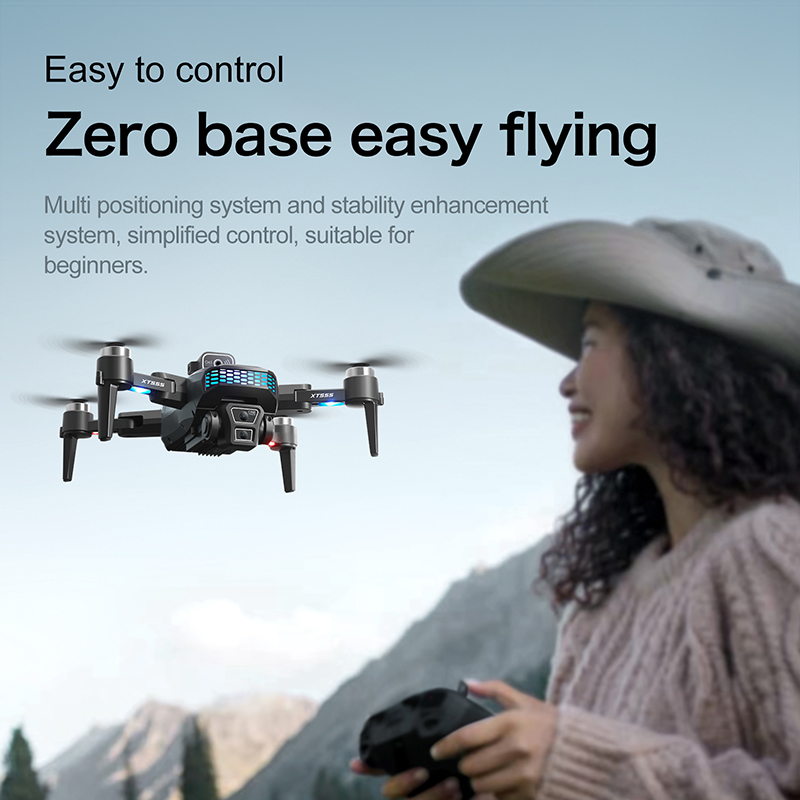 新型XT555 GPS RCドローン カメラ搭載 プロ仕様  - Drone Rc Foldable のレビューと価格