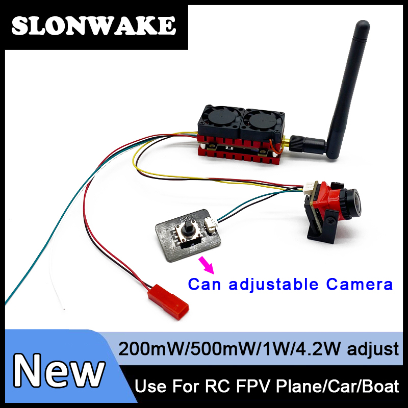 SLONWAKE 5.8G 48CH 4.2W VTX トラ - Vtx Video Transmitter のレビューと価格
