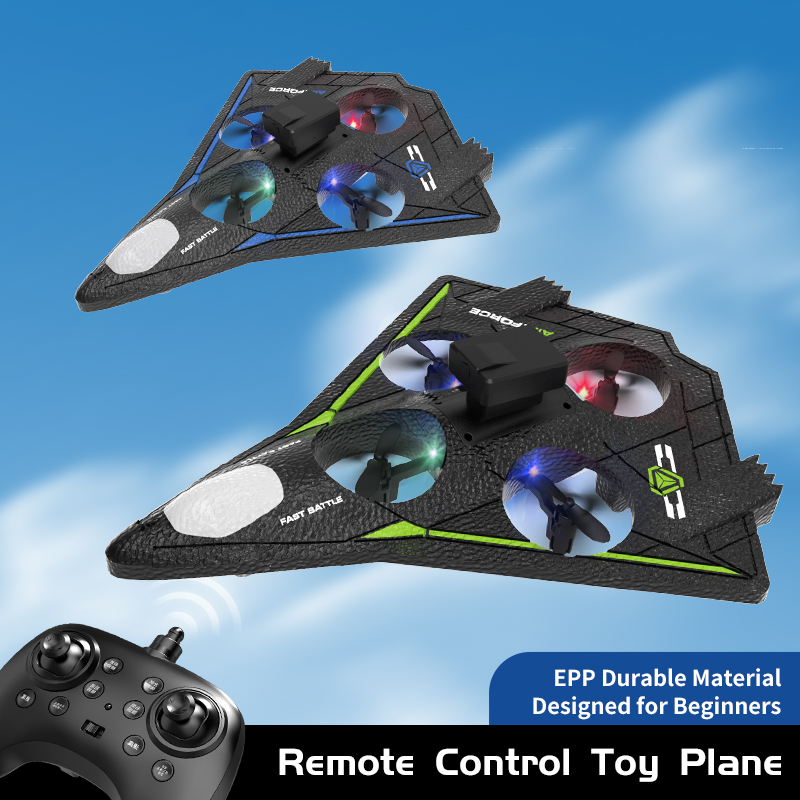 カメラ付きRC飛行機 ドローン 2.4Gリモコンヘリコプター - Drone Rc Fighter Jet のレビューと価格