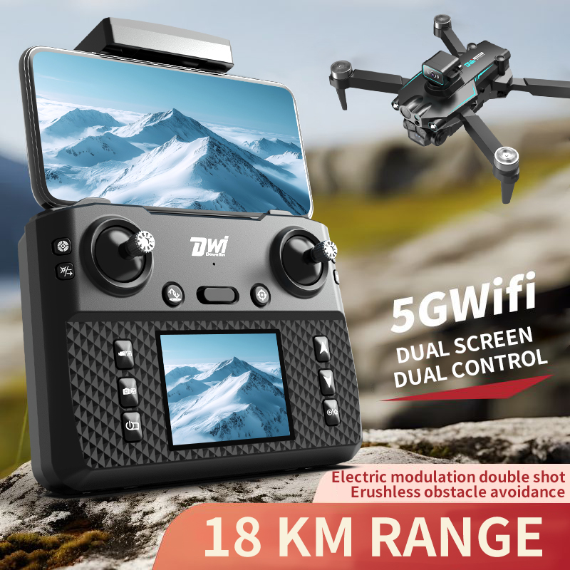 DWI D22 8KスクリーンFPV RCドローン WIFI - Drone Rc Foldable のレビューと価格