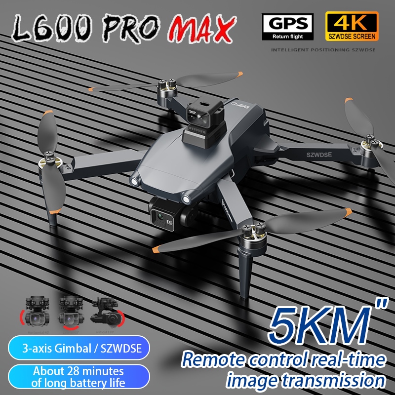 L600 Pro MAX /L600 PRO ドローン 4K - Drone Rc Explorer のレビューと価格