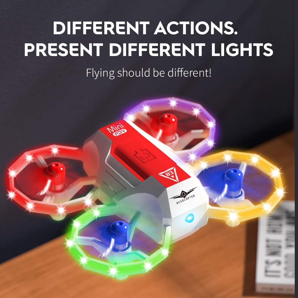 子供向けの音楽と光を備えたKf601ミニドローン,初心者向け - Drone Rc Team City のレビューと価格