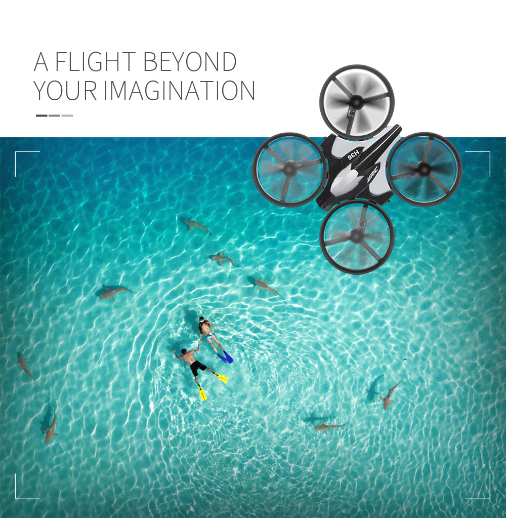 JJRC H36 ミニリモコンドローン 6 軸ヘッドレスモー - Drone Aircraft Jjrc のレビューと価格