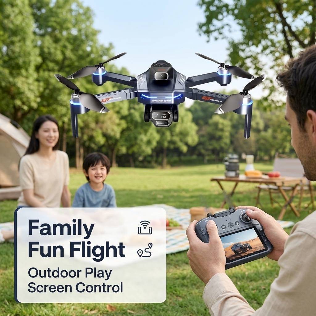 ANATEL認証済み 最新ドローン 4KデュアルHDカメラ搭 - Drone Rc Foldable のレビューと価格
