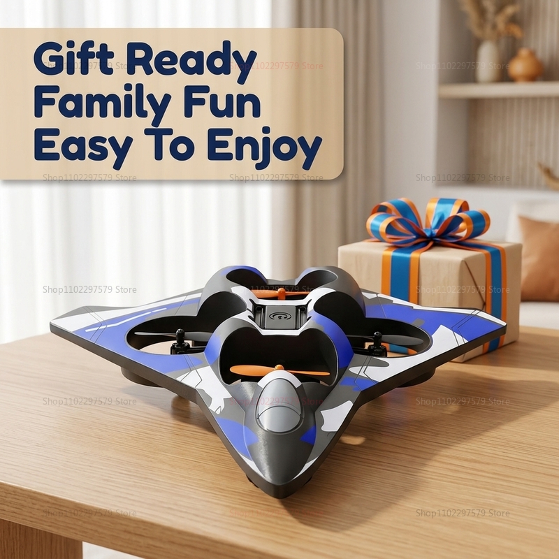 フォーム航空機スタントヘリコプタークールな戦闘機360回転衝 - Drone Rc Fighter Jet のレビューと価格